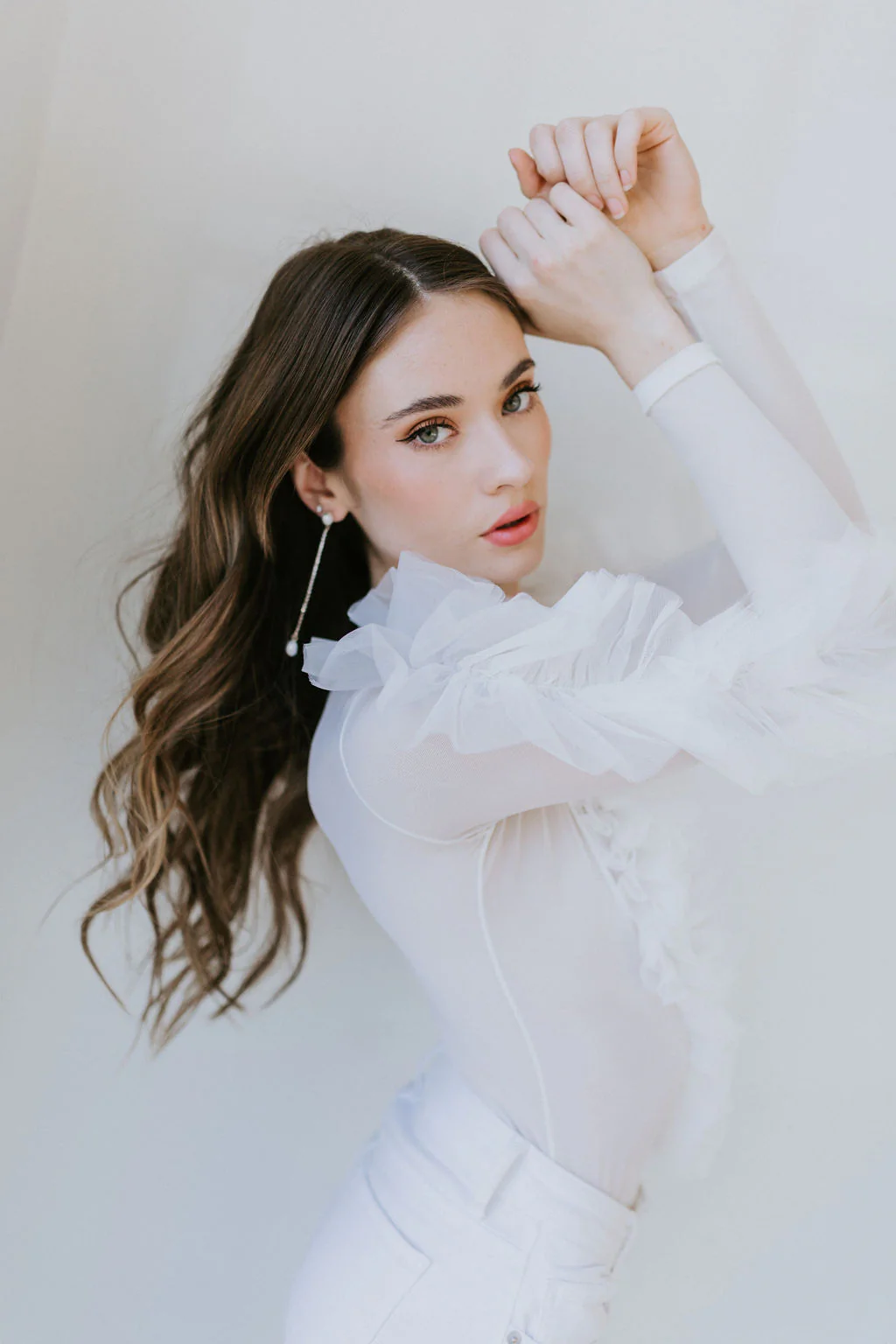 Sarah Crystal and Pearl Drops - Image 6
