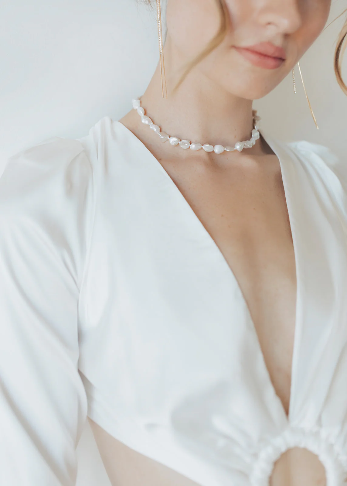 Sea Breeze Freshwater Pearl Choker - Image 8