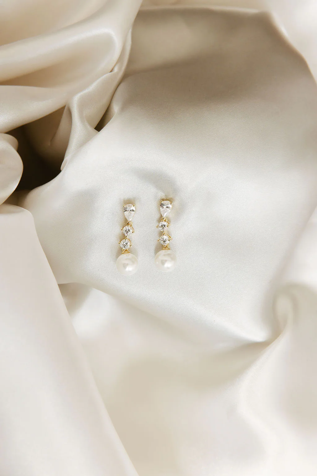 Serenade Pearl and Crystal Earrings - Image 6