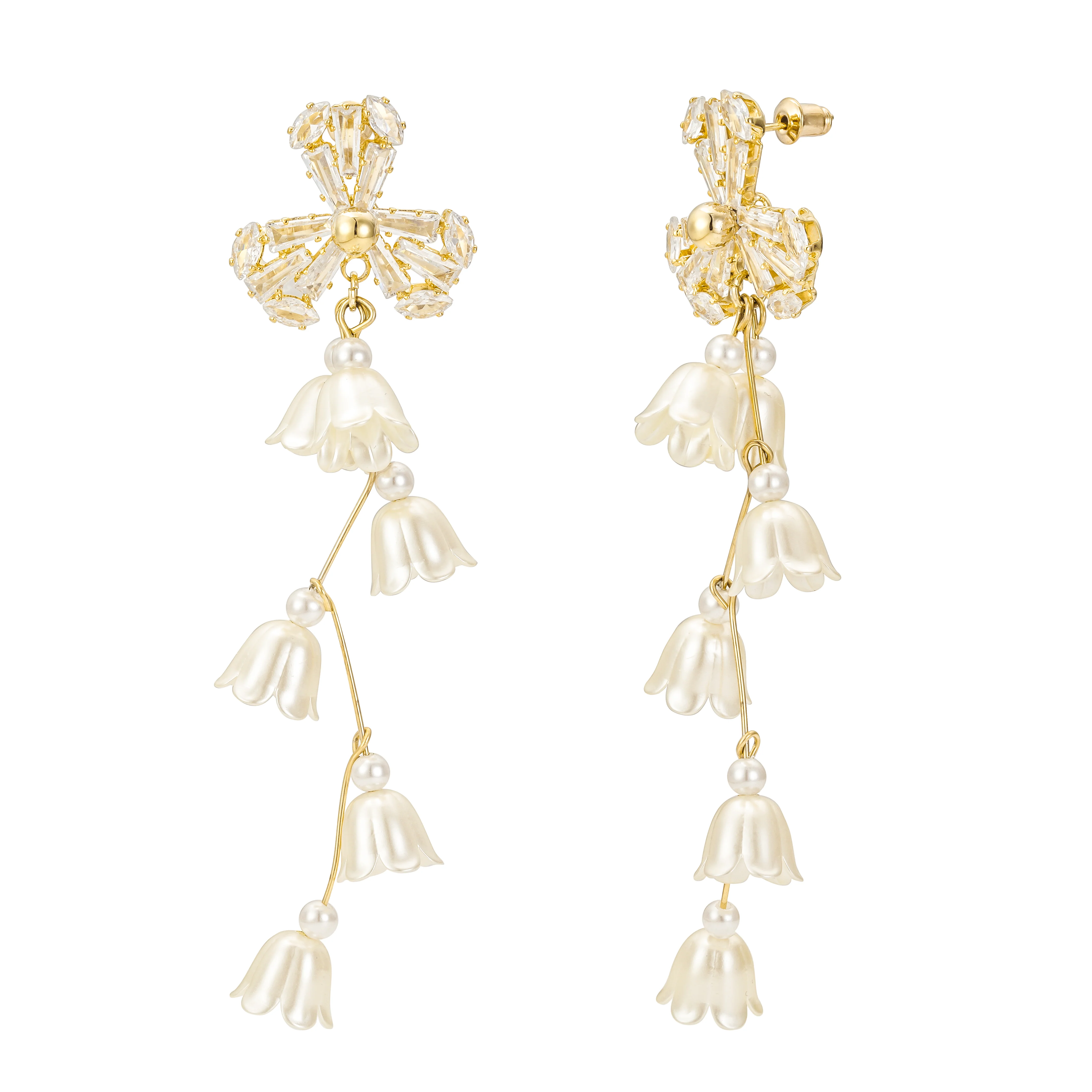 Soiree Crystal Drop Earrings - Image 10