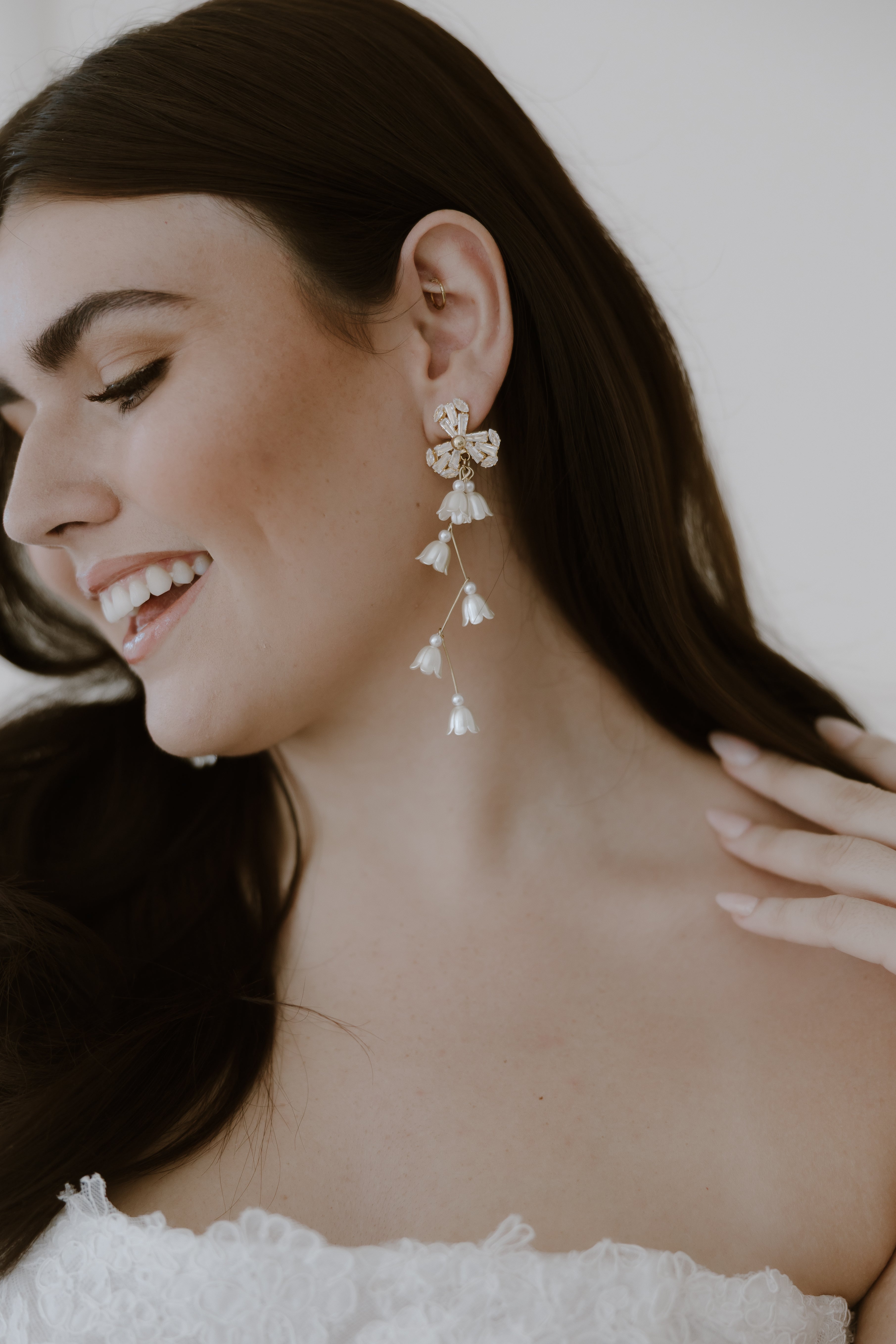 Soiree Crystal Drop Earrings - Image 9