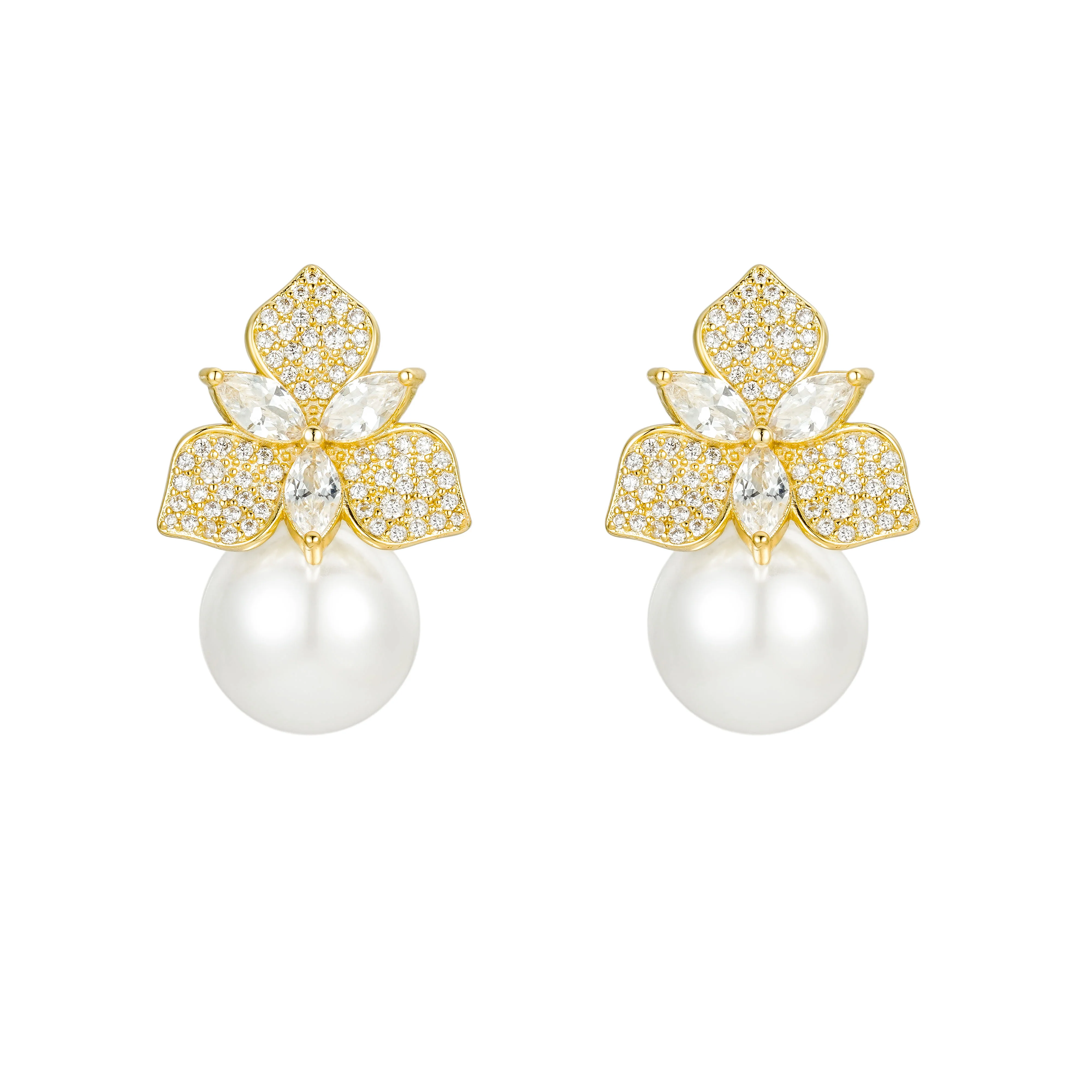 Sophie Pearl Drop Earrings - Image 7