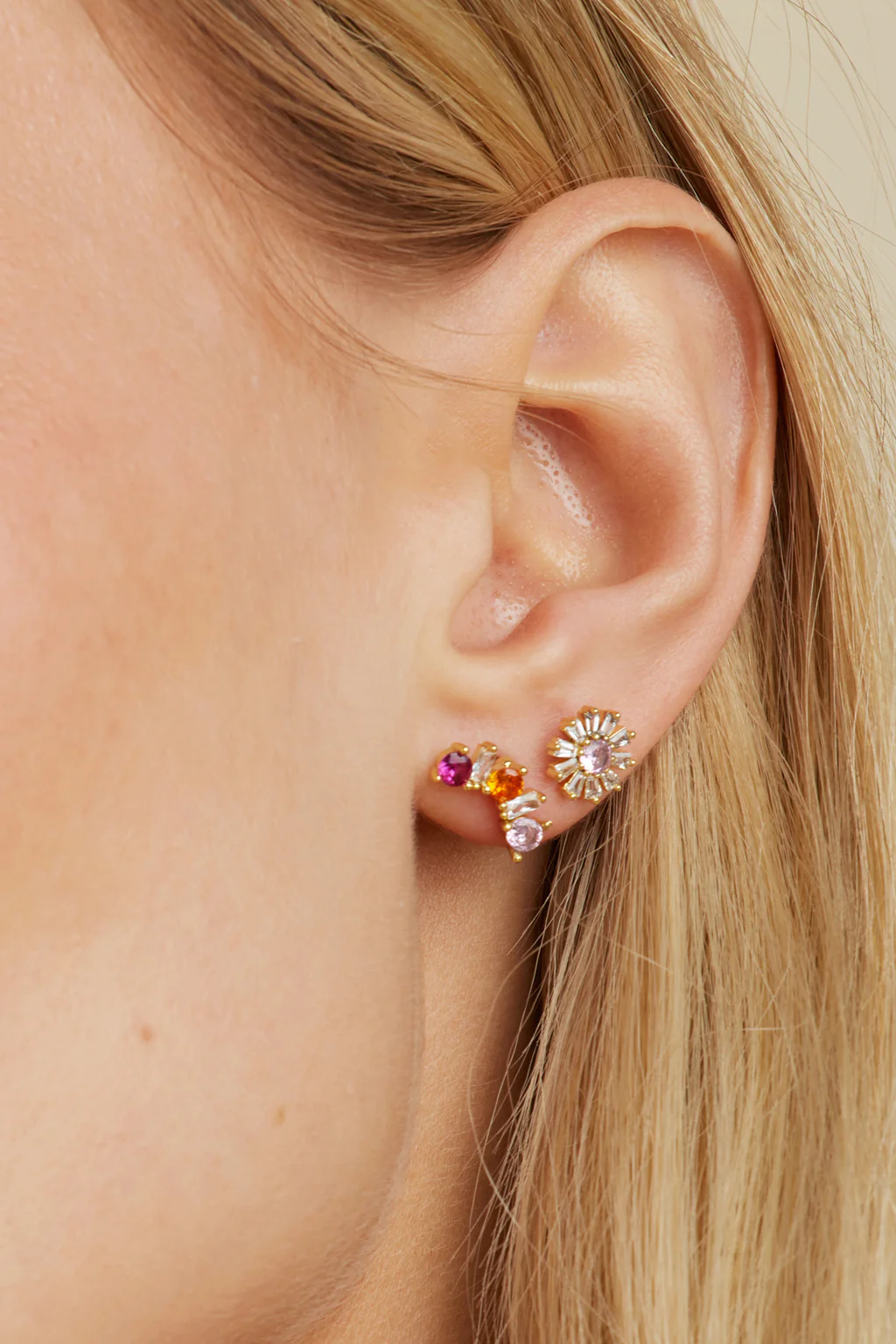 Stud Set of 3 - Bow - Image 2