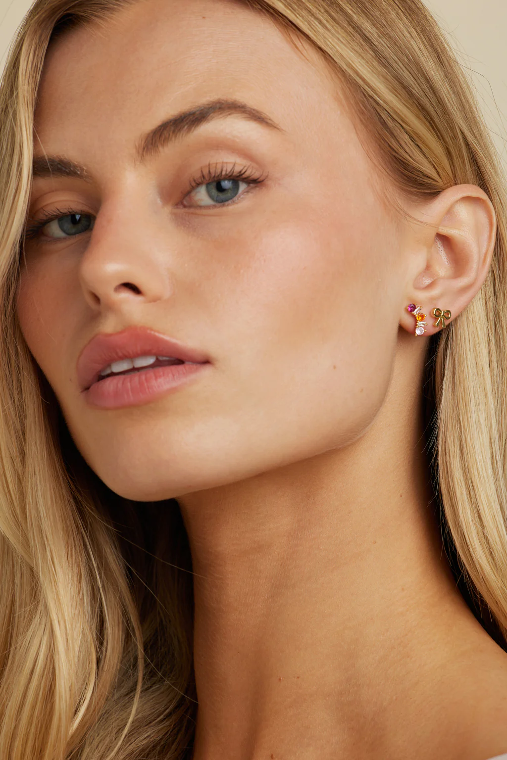 Stud Set of 3 - Bow - Image 4