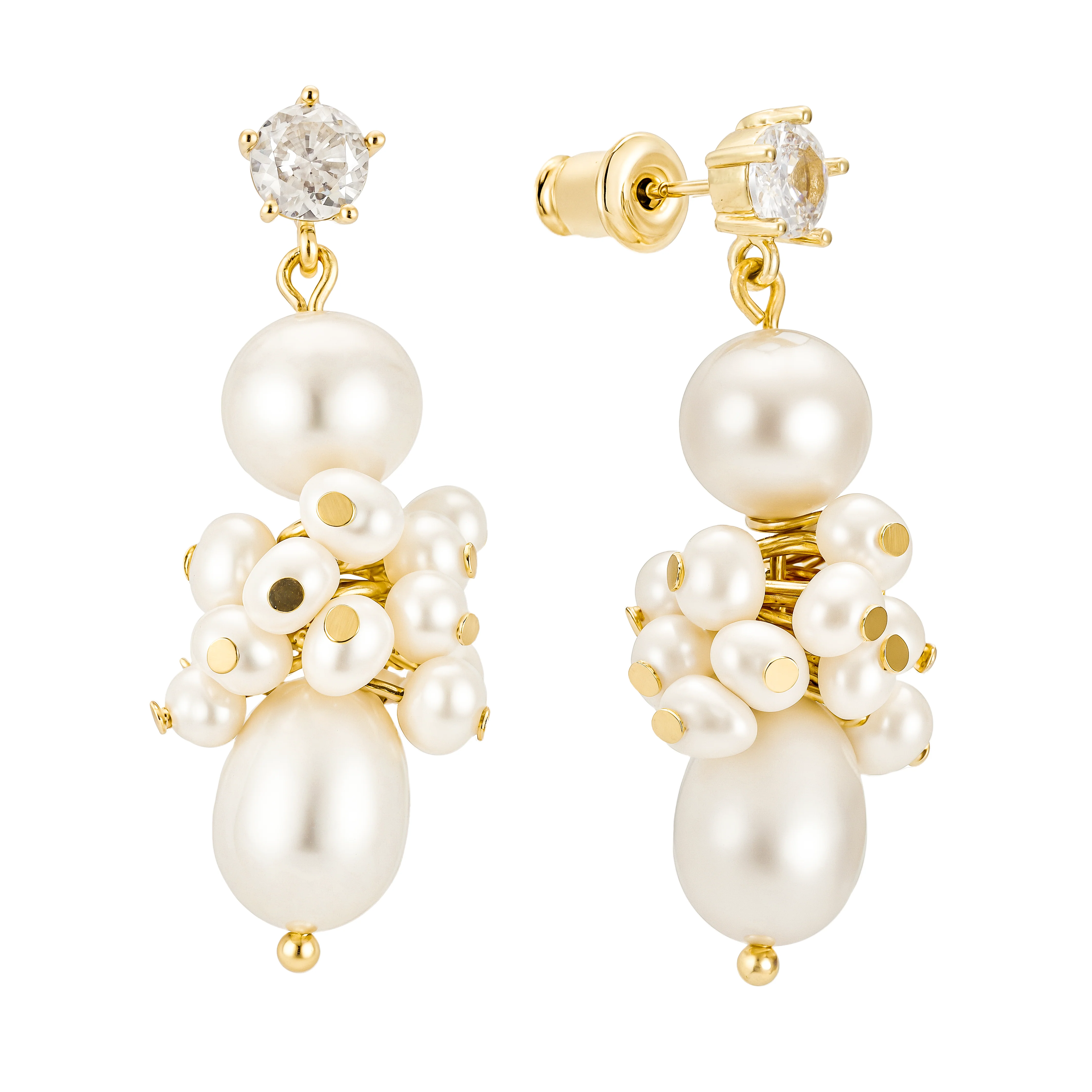 Sydney Pearl Drop Earrings - Image 6