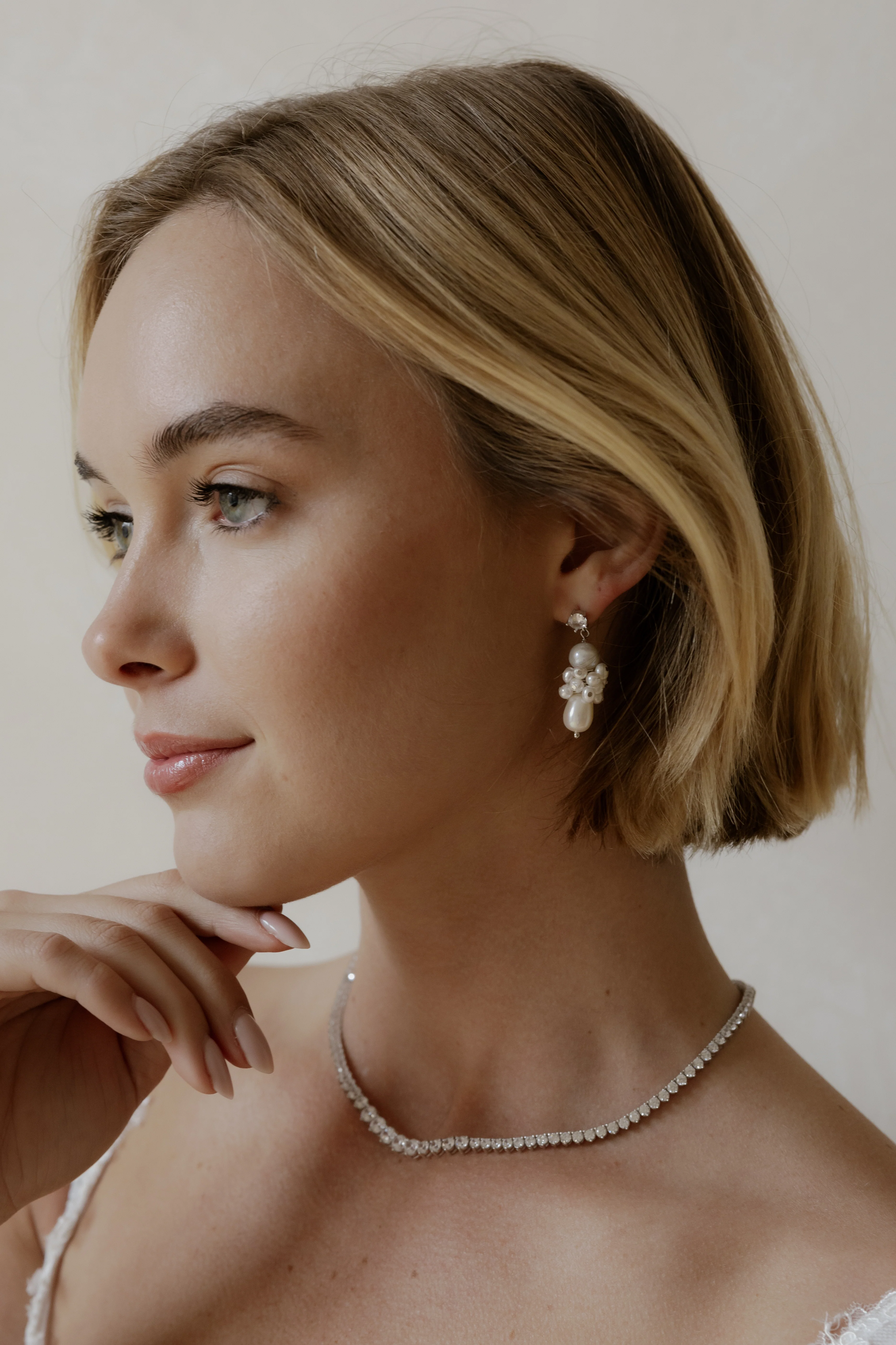 Sydney Pearl Drop Earrings - Image 8