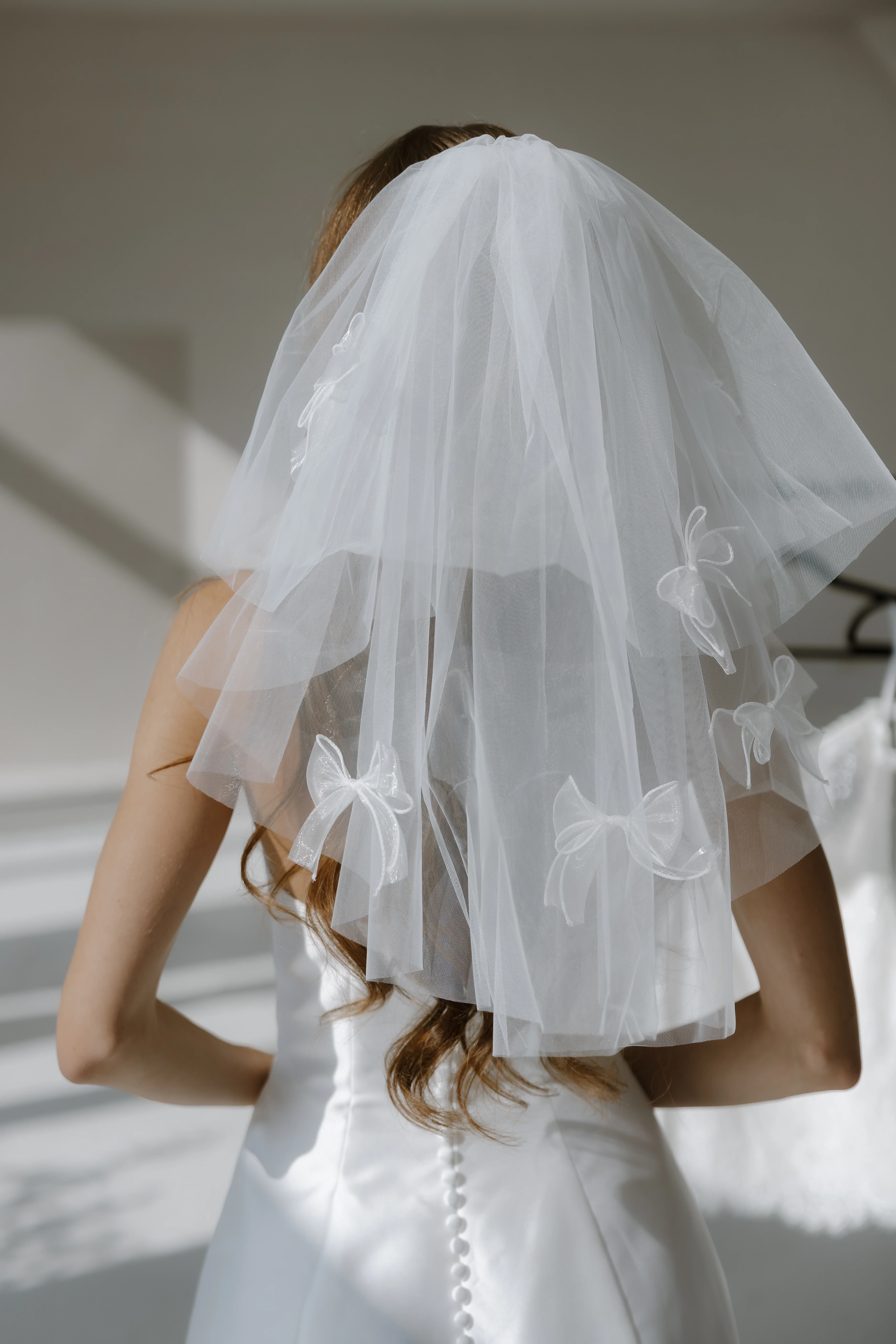 Tie the Knot Mini Veil - Image 3
