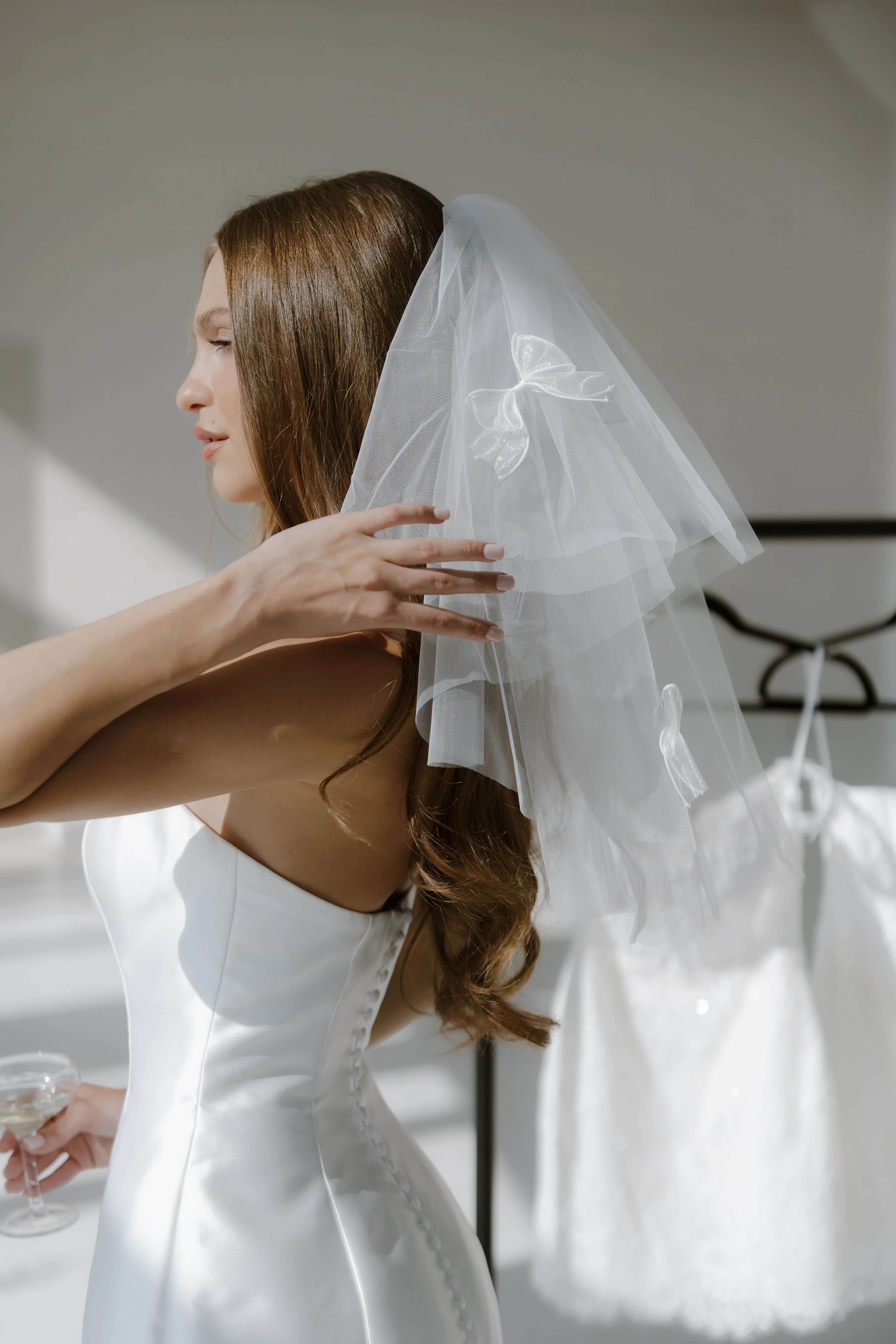 Tie the Knot Mini Veil - Image 4