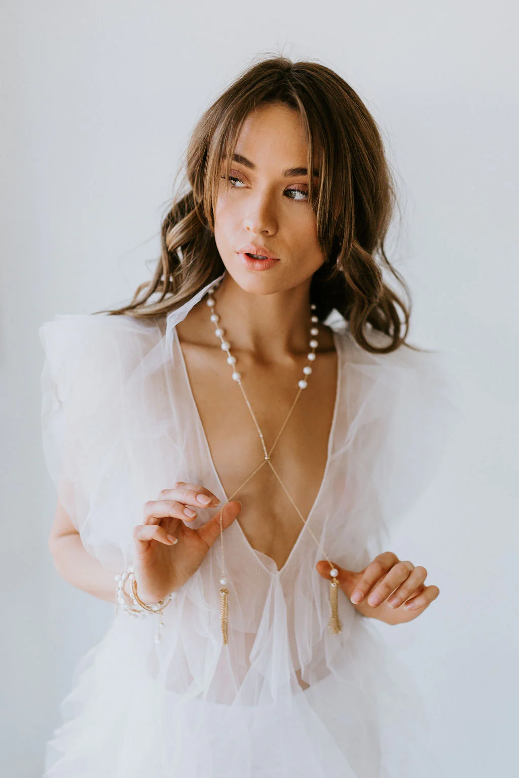 Timeless Pearl Lariat Necklace - Image 6