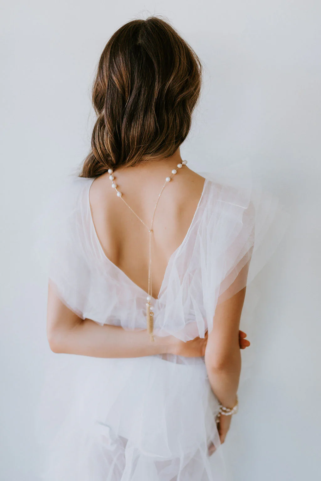 Timeless Pearl Lariat Necklace - Image 9