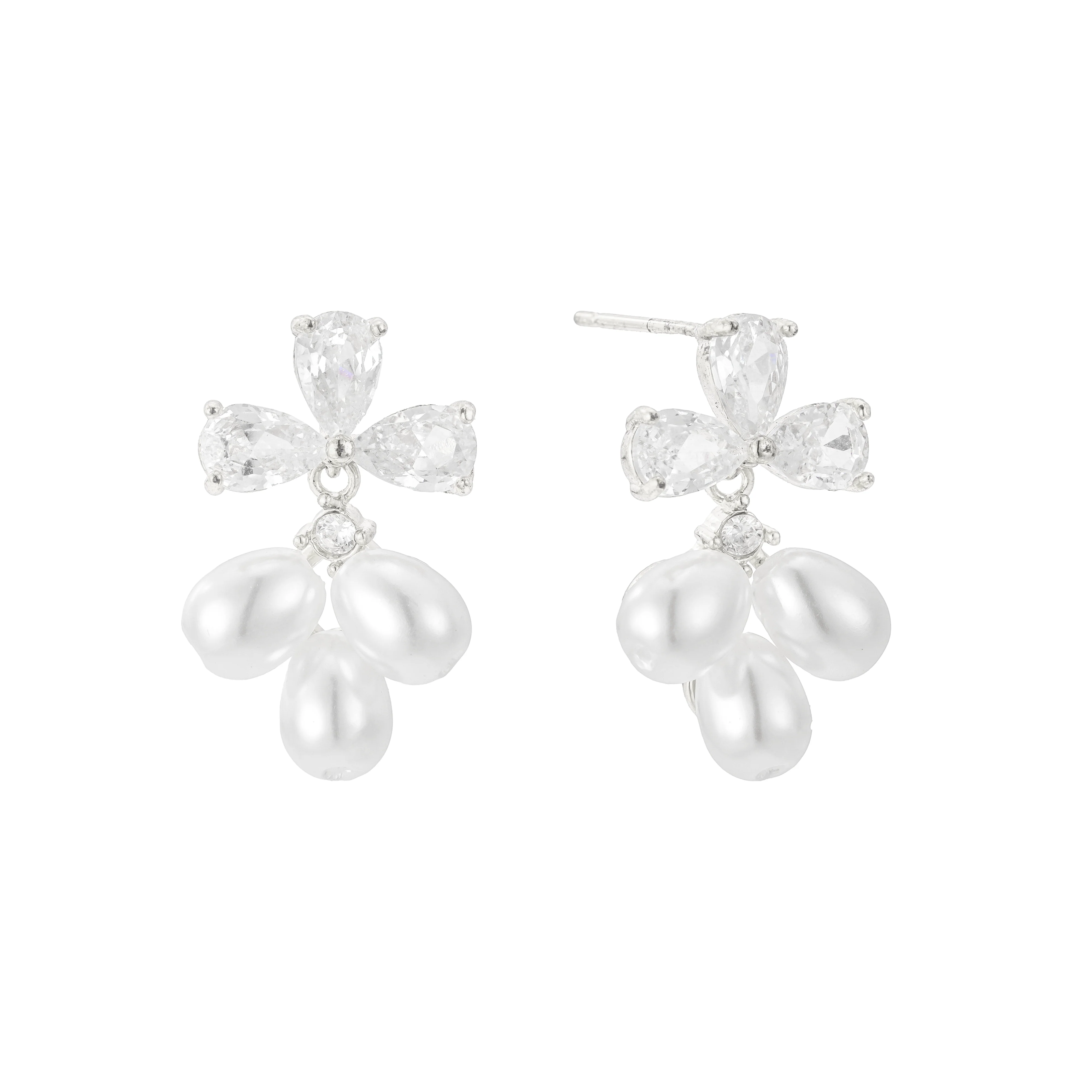 Windsor Pearl Drop Earrings - Image 11